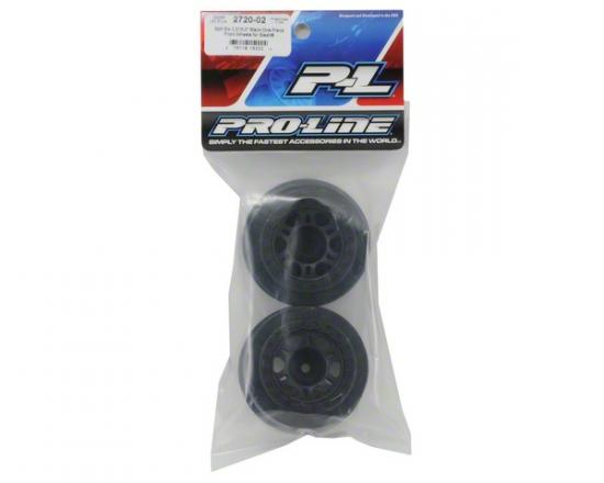ProLine Split Six SC Black Front Slash Wheels - 1 Pair