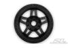 ProLine Tech 5 Wheel - 3.8 Inch (40 Series) - 17mm Hex - Zero Offset - Black (2)