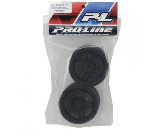 ProLine Tech 5 Wheel - 3.8 Inch (40 Series) - 17mm Hex - Zero Offset - Black (2)