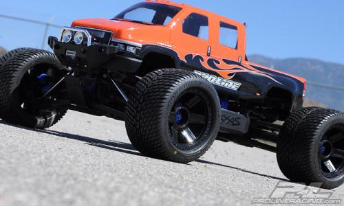 Proline Desperado 3.8 (Traxxas Style Bead) Black 17mm Wheels - 1/2 Inch Offset