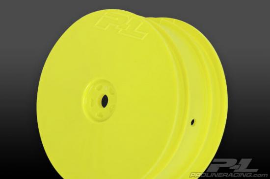 ProLine Velocity 2.2 Hex Front Wheels - Yellow - Associated B44.1
