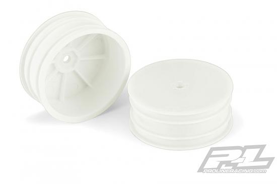 ProLine Velocity 2.2 Hex 2WD Front White Wheels Tlr 22 5.0