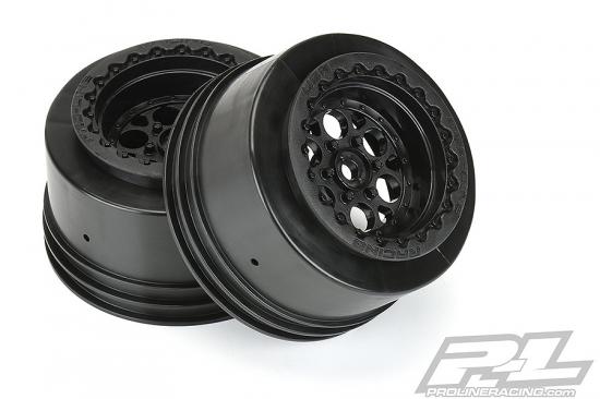 ProLine Showtime+ Wide SC 2.2/3.0 Black Wheels (2)