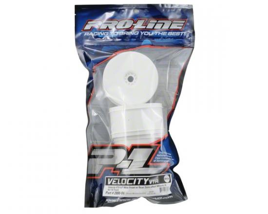 ProLine Velocity VTR 4.0 Zero Offset Truck Wheels - 17mm Hex - White - Pack Of 4
