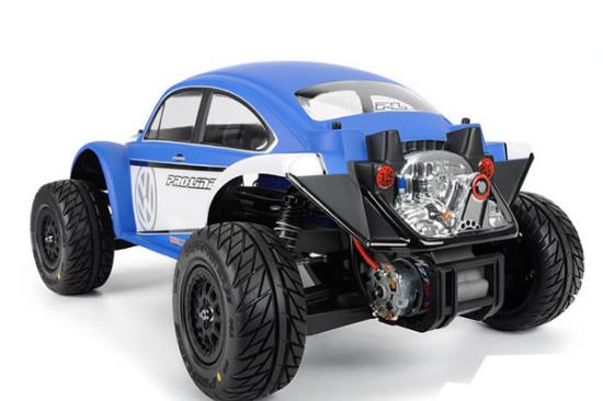 ProLine VW Full Fender Baja Bug Clear - Fits Traxxas Slash