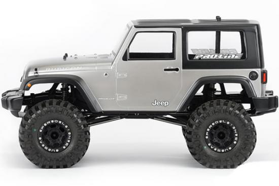 ProLine 2009 Jeep Wrangler Rubicon Clear Bodyshell - Fits 1:10 Scale Rock Crawlers