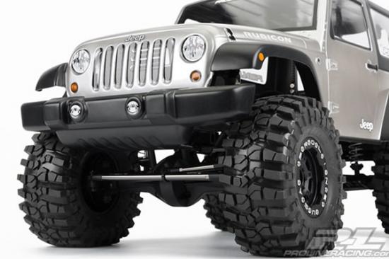 ProLine 2009 Jeep Wrangler Rubicon Clear Bodyshell - Fits 1:10 Scale Rock Crawlers
