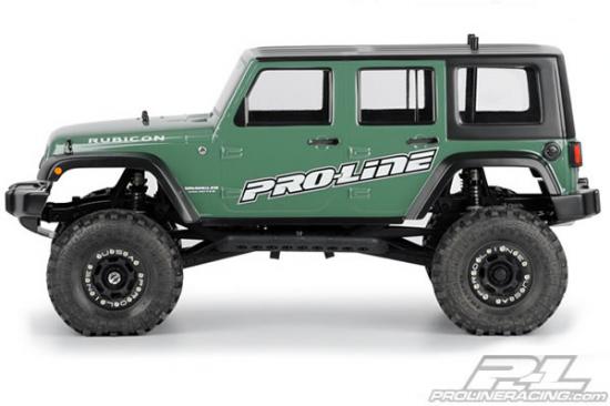 ProLine Jeep Wrangler Rubicon Unlimited Clear Body (313mm WB)