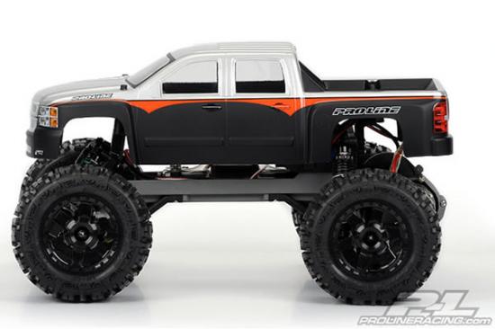 ProLine Chevy Silverado 2500 HD Clear Bodyshell for Traxxas Stampede