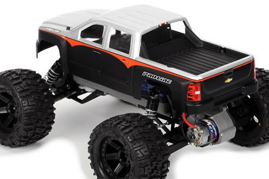 ProLine Chevy Silverado 2500 HD Clear Bodyshell for Traxxas Stampede