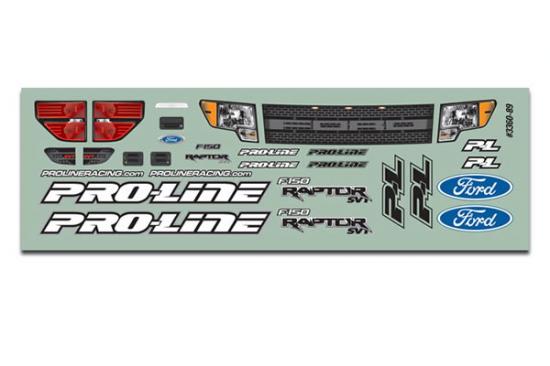 ProLine Ford F-150 SVT Raptor Bodyshell - 1:16 Revo
