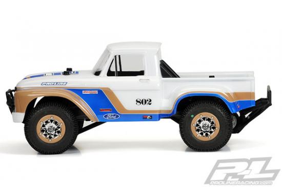 ProLine 1966 Ford F-100 Clear Bodyshell For Traxxas Slash / Slash 4x4