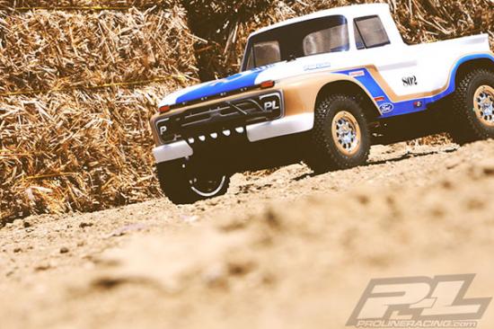 ProLine 1966 Ford F-100 Clear Bodyshell For Traxxas Slash / Slash 4x4