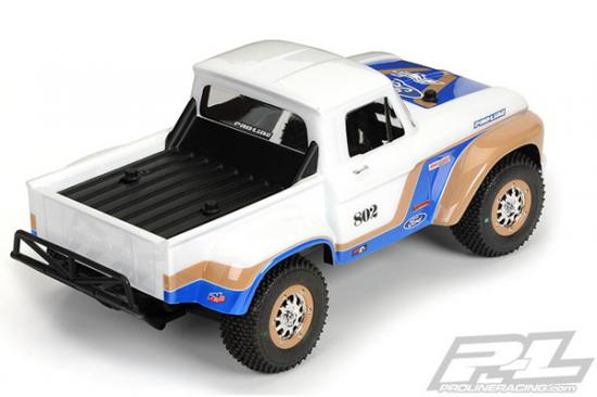 ProLine 1966 Ford F-100 Clear Bodyshell For Traxxas Slash / Slash 4x4