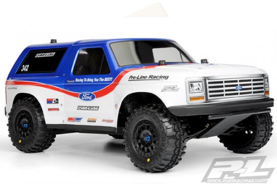 ProLine 1981 Ford Bronco Clear SC Bodyshell