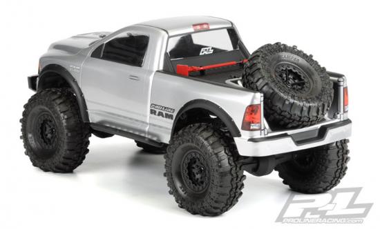 ProLine Dodge Ram 1500 Clear Bodyshell for 313mm WB Crawlers