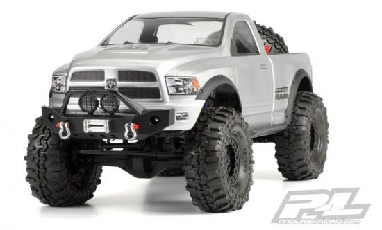 ProLine Dodge Ram 1500 Clear Bodyshell for 313mm WB Crawlers