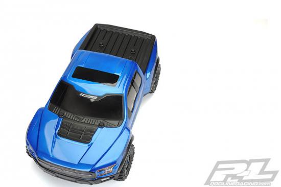 ProLine 2017 Ford F-150 Raptor Tru Scale Clear Bodyshell - Fits Slash/SC10 ** CLEARANCE **