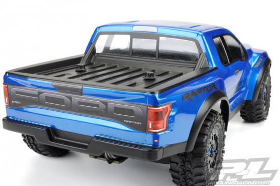 ProLine 2017 Ford F-150 Raptor Tru Scale Clear Bodyshell - Fits Slash/SC10 ** CLEARANCE **