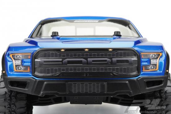 ProLine 2017 Ford F-150 Raptor Tru Scale Clear Bodyshell - Fits Slash/SC10 ** CLEARANCE **