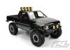 ProLine 1985 Toyota Hilux SR5 Clear Bodyshell Cab + Bed for SCX10 313mm WB	