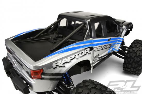 ProLine 2017 Ford F150 Raptor Pre Cut Bodyshell For Traxxas X-MAXX - Clear