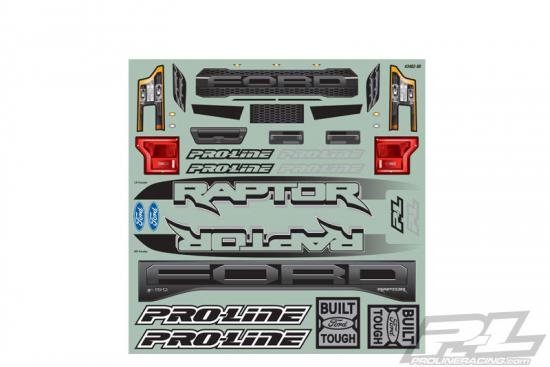 ProLine 2017 Ford F150 Raptor Pre Cut Bodyshell For Traxxas X-MAXX - Clear