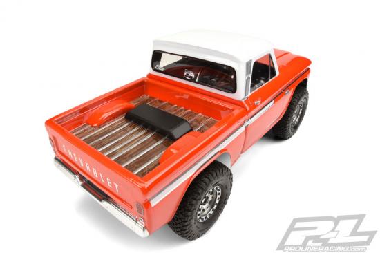 ProLine 1966 Chevrolet C-10 Clear Bodyshell For SCX-10 313mm Crawlers