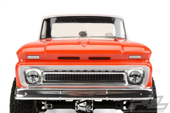 ProLine 1966 Chevrolet C-10 Clear Bodyshell For SCX-10 313mm Crawlers