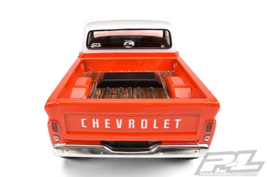 ProLine 1966 Chevrolet C-10 Clear Bodyshell For SCX-10 313mm Crawlers