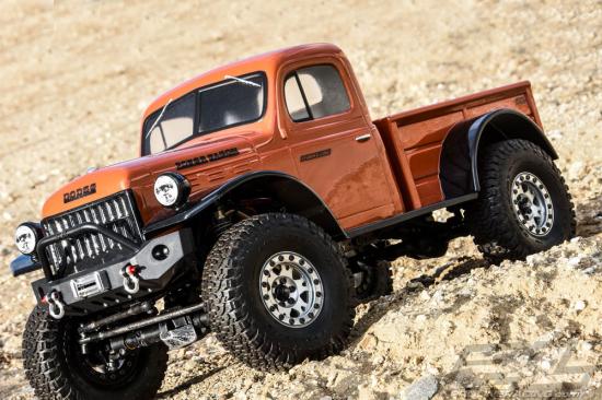 ProLine 1946 Dodge Power Wagon Clear Body - Fits 313mm WB Crawlers