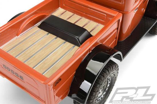 ProLine 1946 Dodge Power Wagon Clear Body - Fits 313mm WB Crawlers