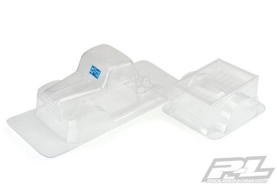 ProLine 1946 Dodge Power Wagon Clear Body - Fits 313mm WB Crawlers