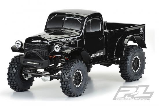 ProLine 1946 Dodge Power Wagon - Pre Painted Black - 313mm WB