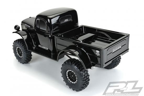 ProLine 1946 Dodge Power Wagon - Pre Painted Black - 313mm WB