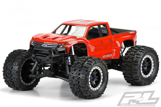 ProLine Pro-Line Precut 2019 Chevy Z71 Silverado Clear Body for Traxxas X-MAXX