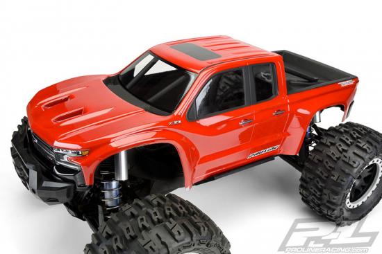 ProLine Pro-Line Precut 2019 Chevy Z71 Silverado Clear Body for Traxxas X-MAXX
