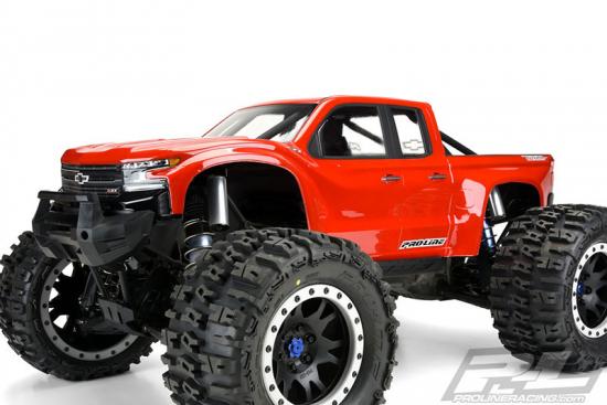 ProLine Pro-Line Precut 2019 Chevy Z71 Silverado Clear Body for Traxxas X-MAXX