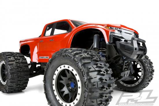ProLine Pro-Line Precut 2019 Chevy Z71 Silverado Clear Body for Traxxas X-MAXX