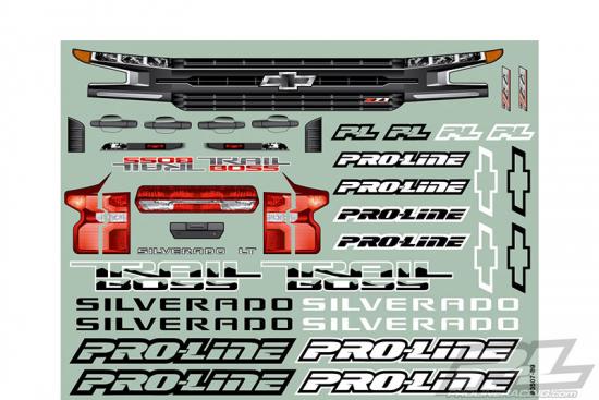 ProLine Pro-Line Precut 2019 Chevy Z71 Silverado Clear Body for Traxxas X-MAXX