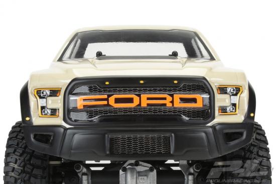 ProLine 2017 Ford F150 Raptor Clear Body 313mm For Crawler