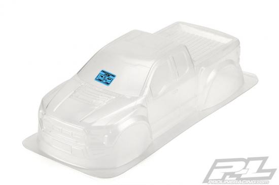 ProLine 2017 Ford F150 Raptor Clear Body 313mm For Crawler