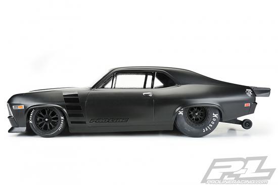ProLine 1969 Chevrolet Nova Clear Drag Body For Modified 2WD Slash