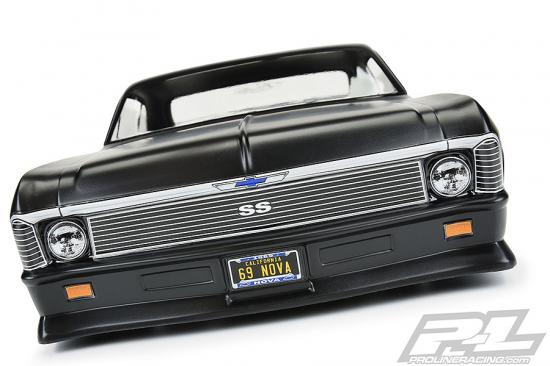 ProLine 1969 Chevrolet Nova Clear Drag Body For Modified 2WD Slash