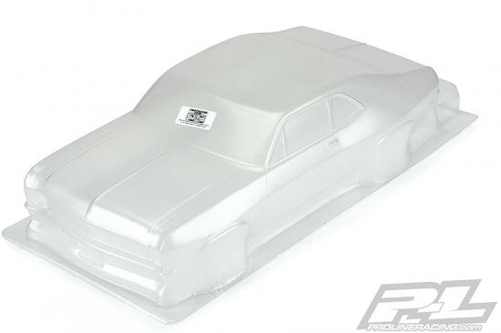 ProLine 1969 Chevrolet Nova Clear Drag Body For Modified 2WD Slash