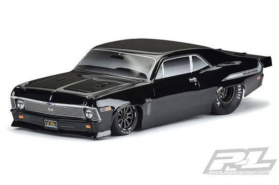 ProLine 1969 Chevrolet Nova - Pre Painted Tough Colour Black - Slash/Drag