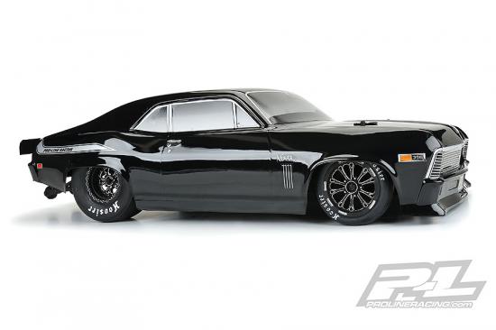 ProLine 1969 Chevrolet Nova - Pre Painted Tough Colour Black - Slash/Drag