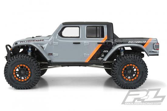 ProLine 2020 Jeep Gladiator Clear Crawler Bodyshell - 313mm Wheelbase