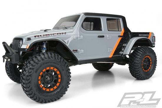 ProLine 2020 Jeep Gladiator Clear Crawler Bodyshell - 313mm Wheelbase