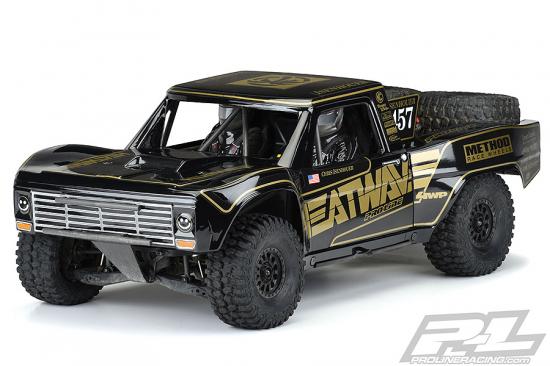 ProLine Pre Painted and Precut Ford F-100 Race Truck Clear Body For Traxxas UDR